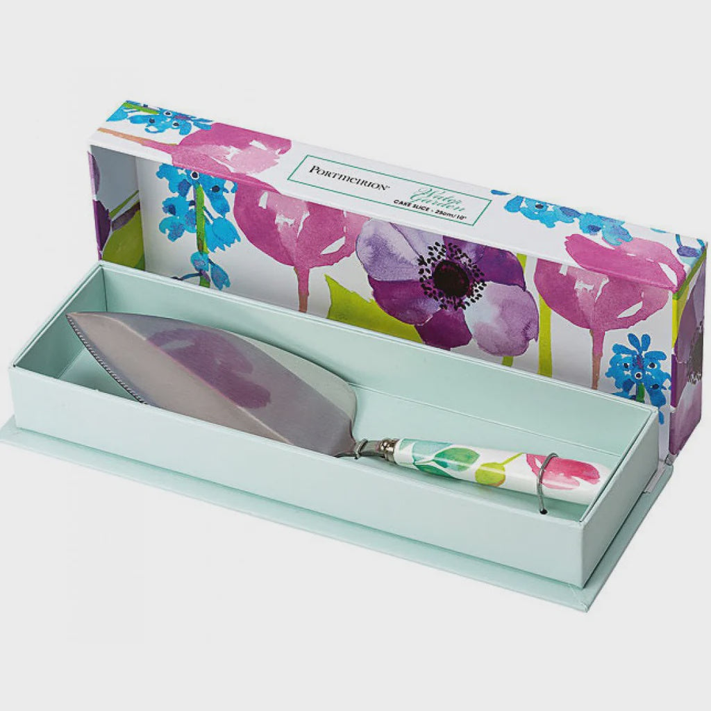 Water Garden Cake Slice