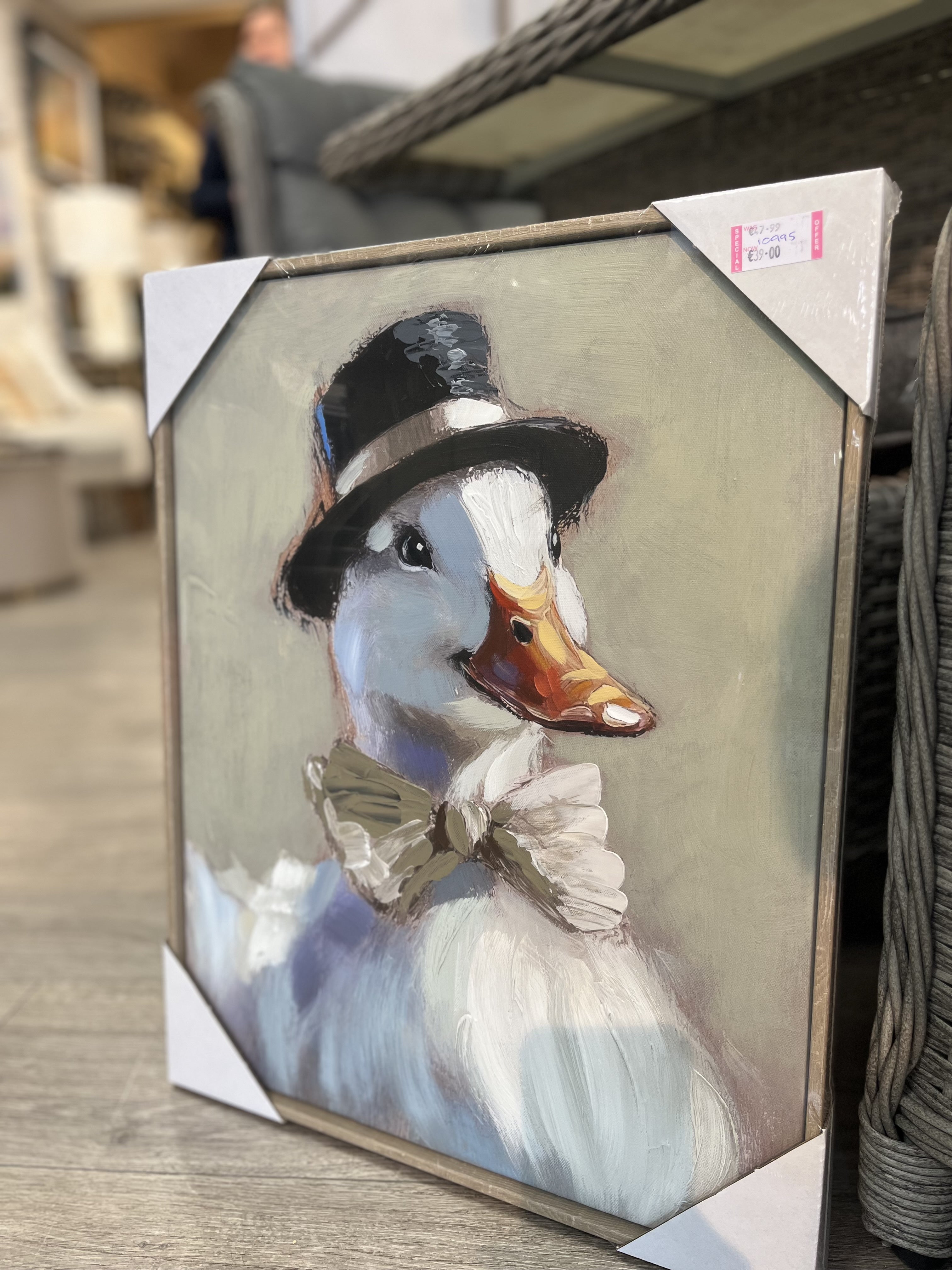 Duck in Bowler Hat