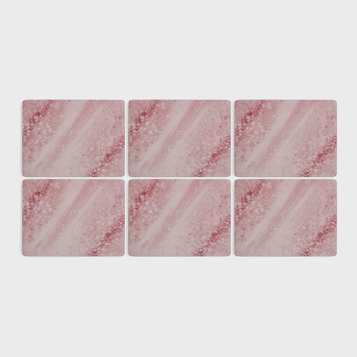 Minerals Rose Quartz Placemats S/6