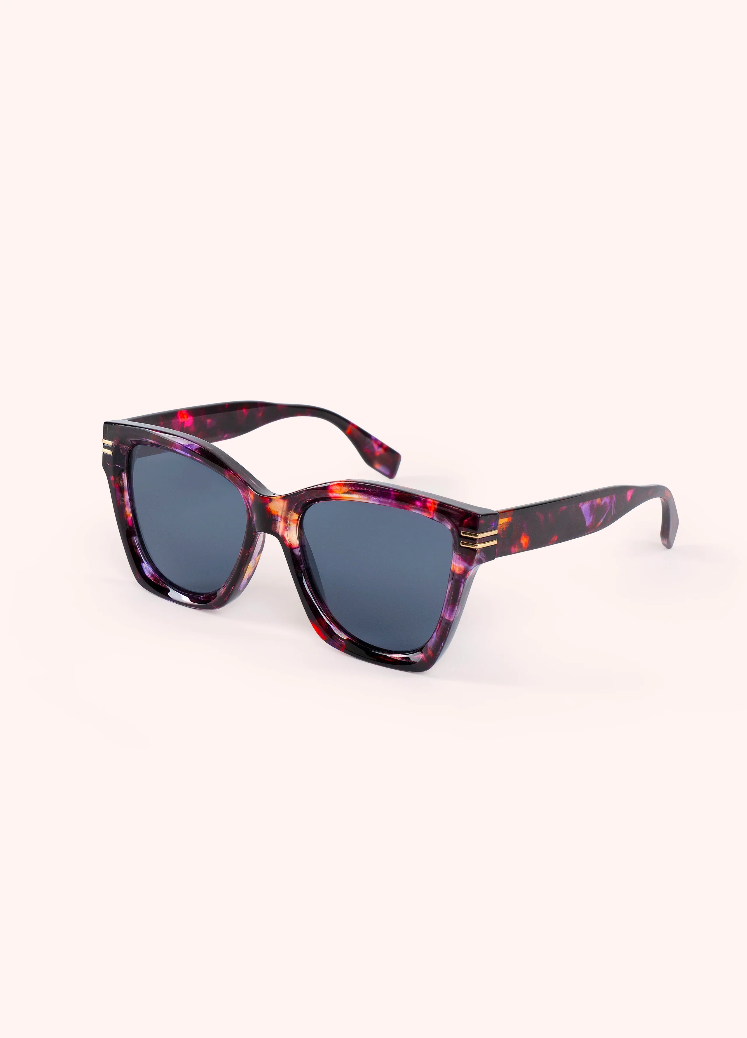 Isolde Ladies Sunglasses - Claret Tortoiseshell