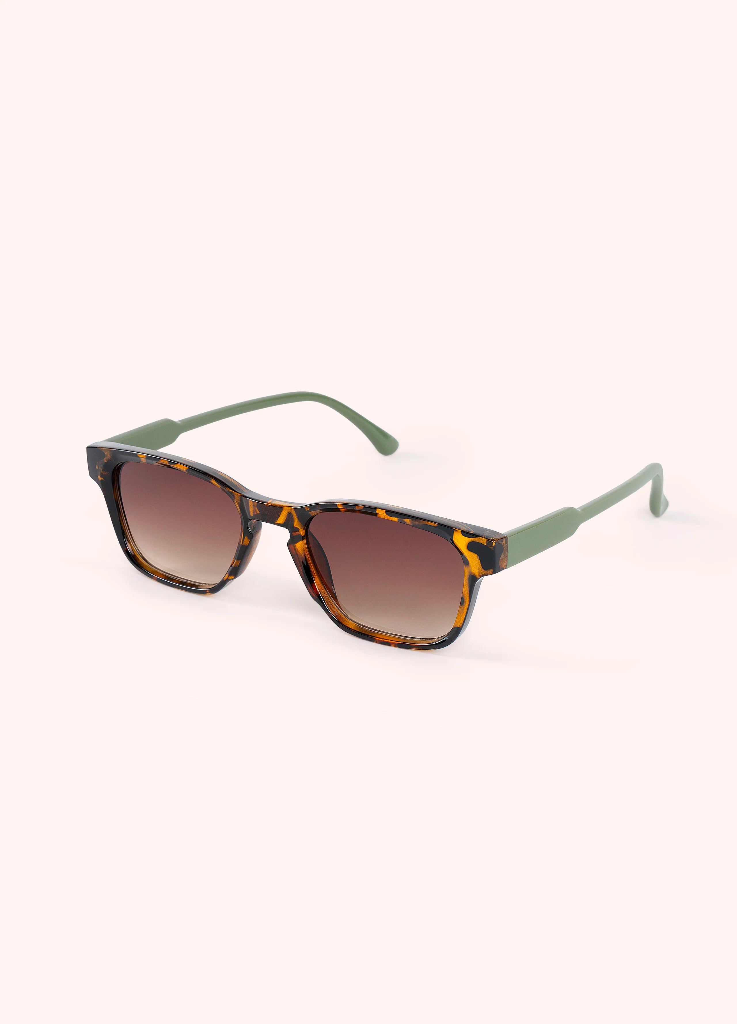 Jacinda Ladies Sunglasses - Moss/Tortoiseshell