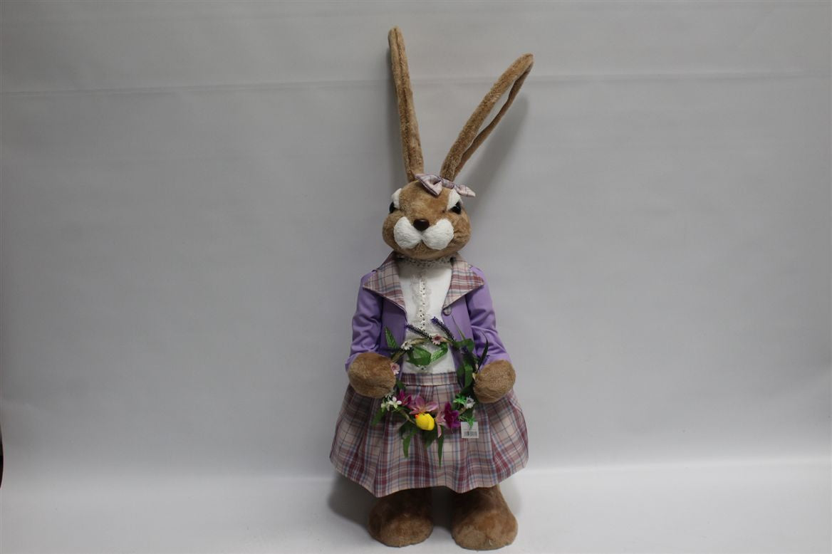 Fur Rabbit Lady Markley H124cm