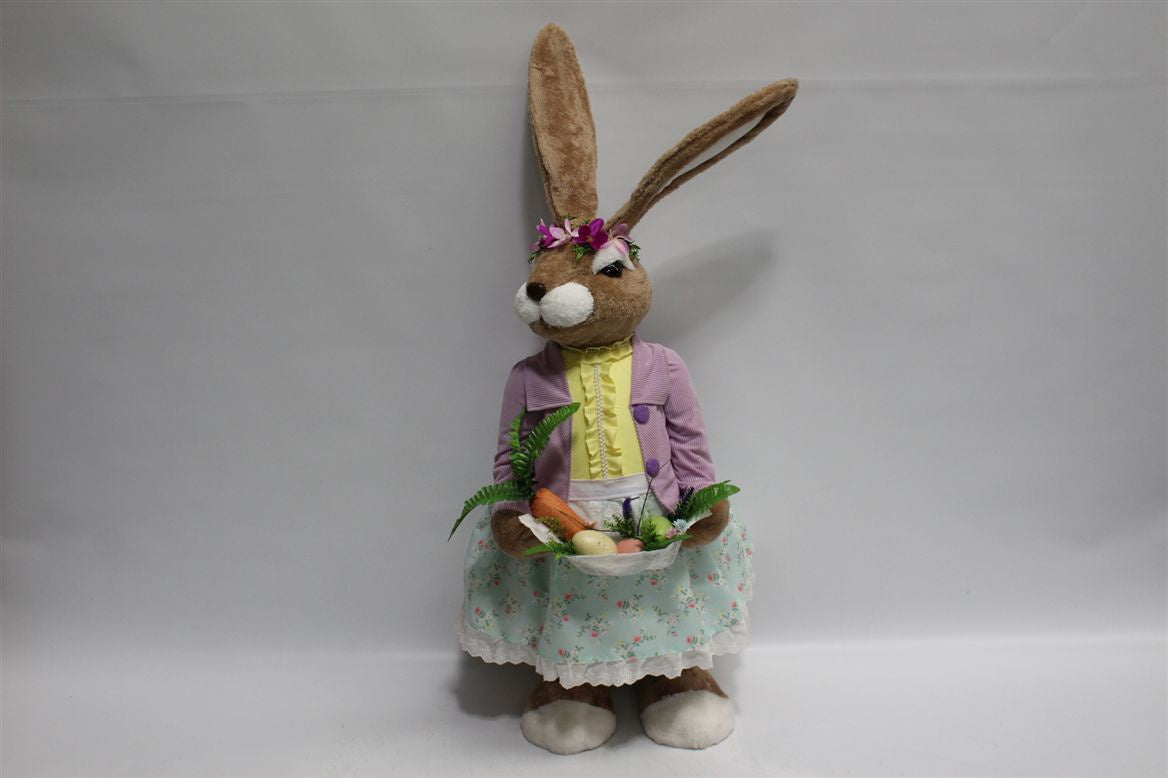 Fur Rabbit Lady Kate H120cm