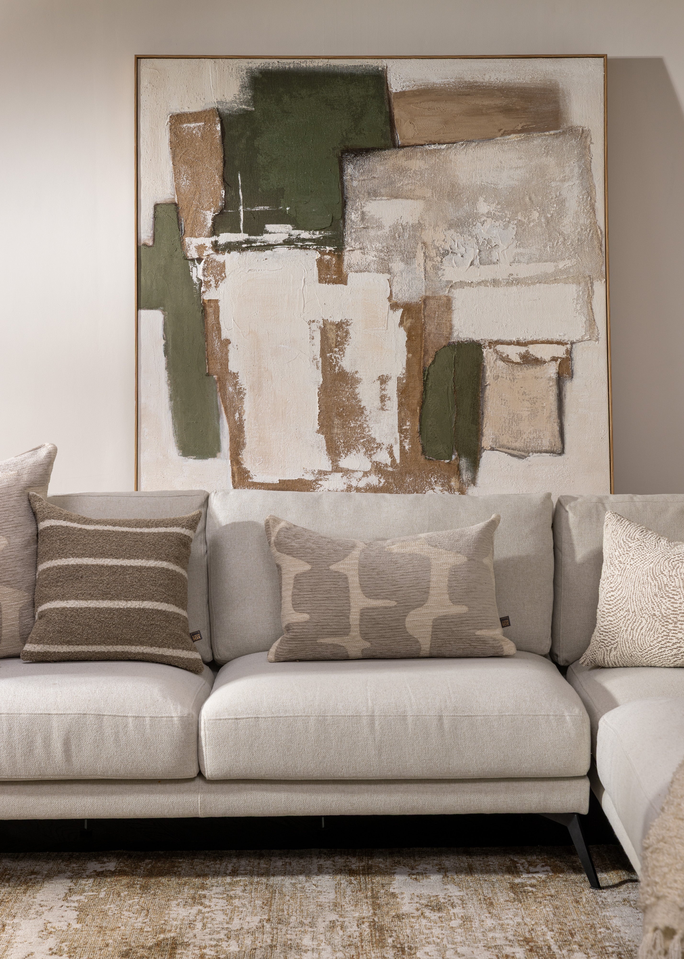 Nephi 43X43cm, Natural