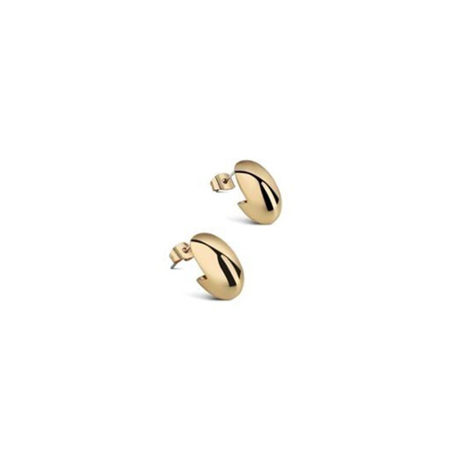 Mini Hoop Earrings, Gold