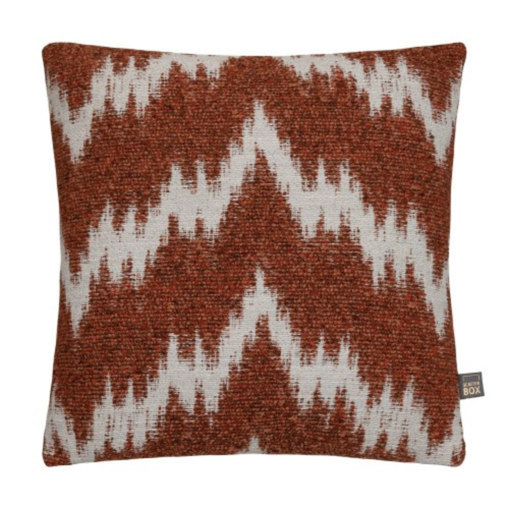 Oscar Cushion, Rust - The Gift & Art Gallery