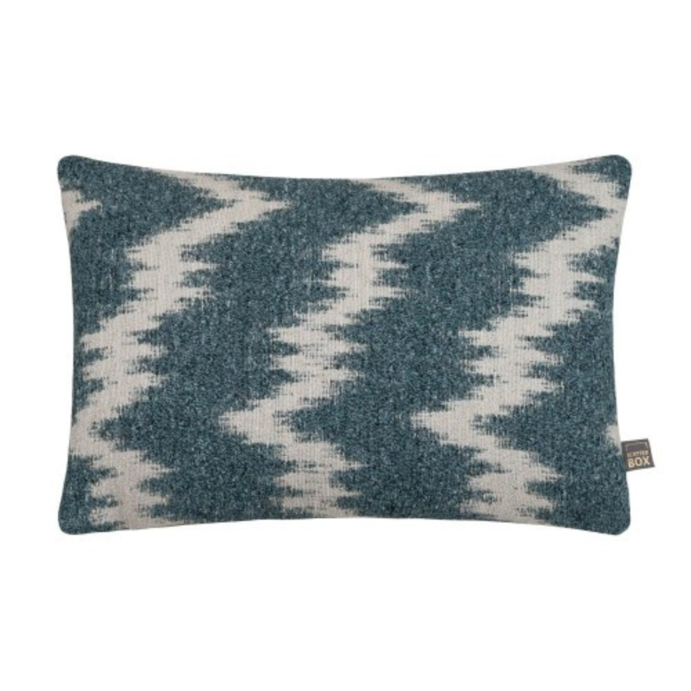 Oscar 35 x 50cm Cushion, Blue - The Gift & Art Gallery