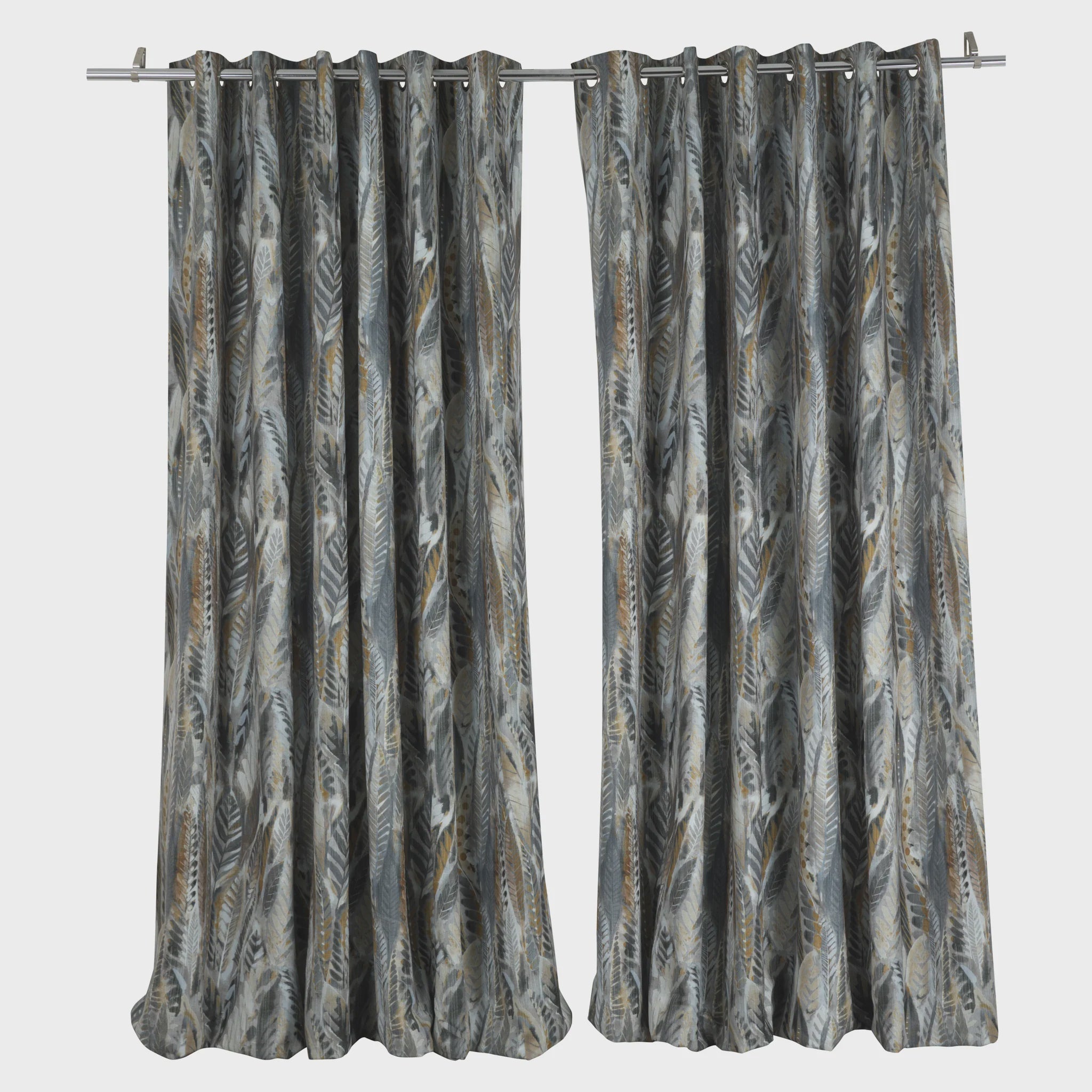 Aven 90X90" Blue/Gold