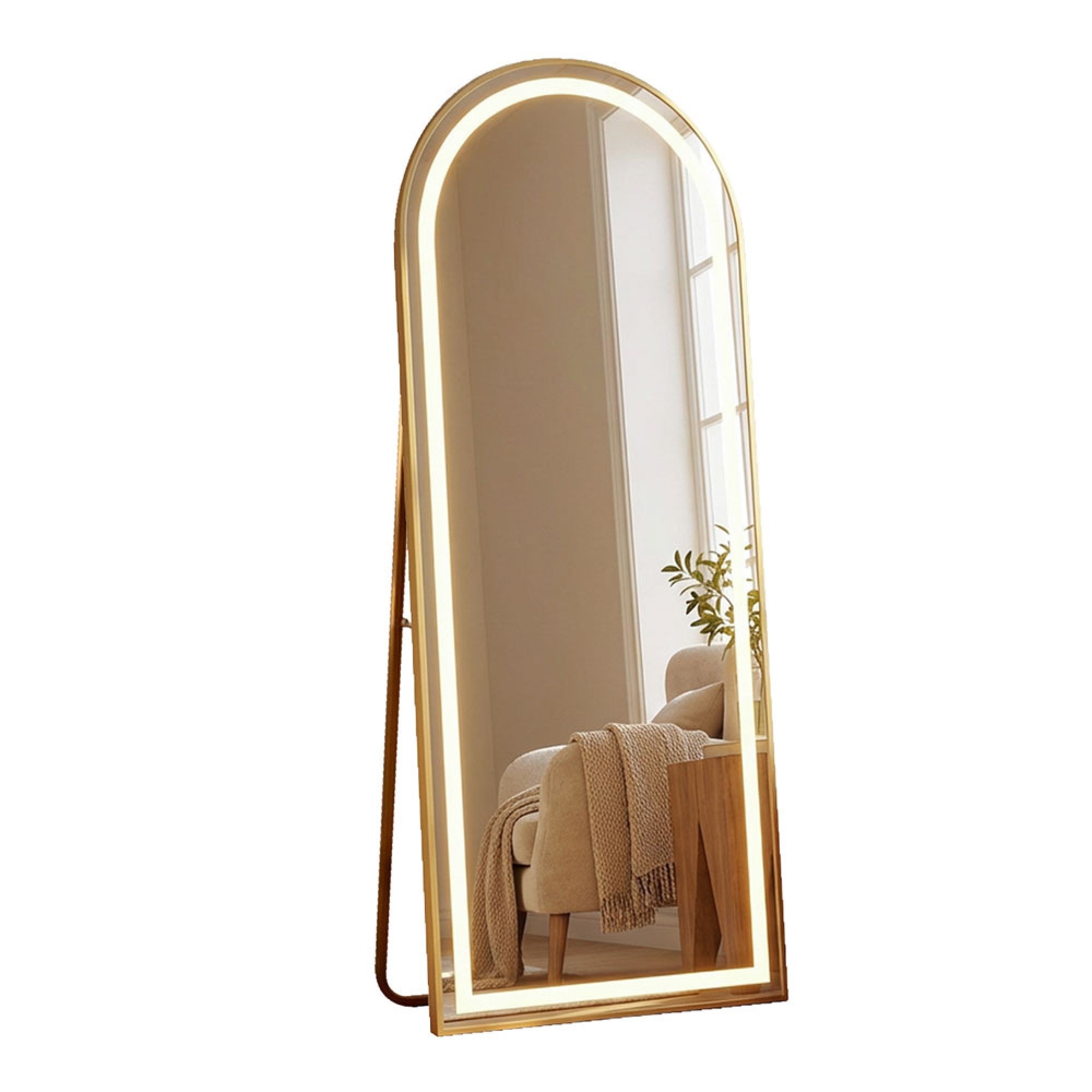 LED Modena Cheval Arch Mirror
