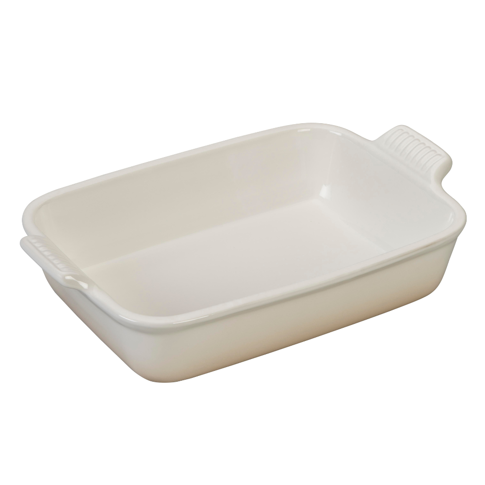 Stoneware Heritage Dish, Meringue