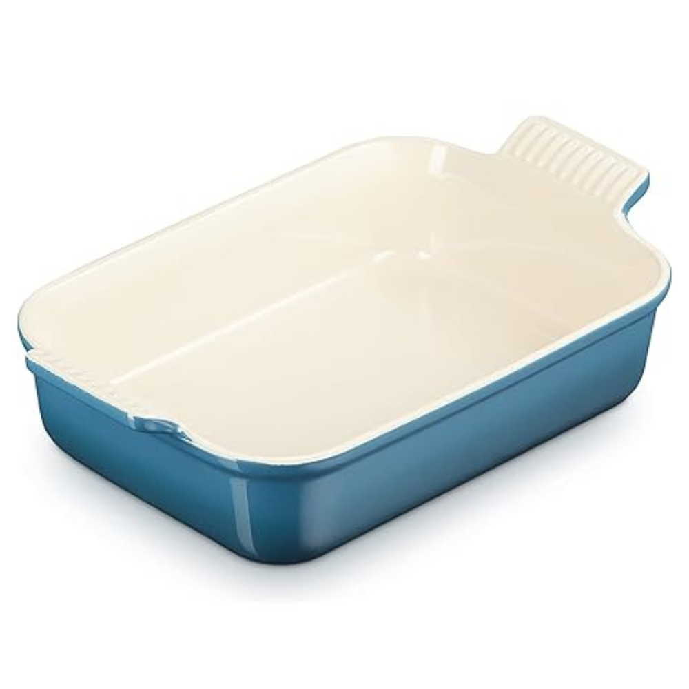 Heritage Stoneware Dish, Deep Teal