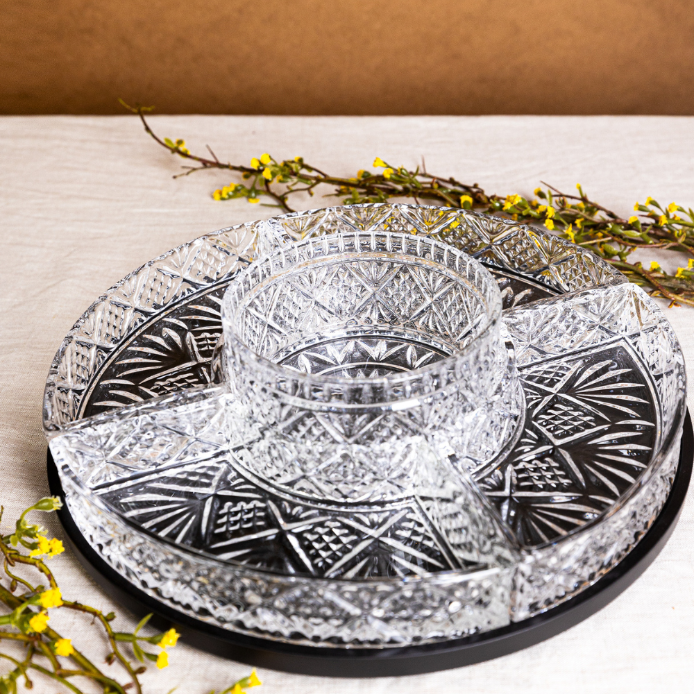 Trinity Lazy Susan Serving Set