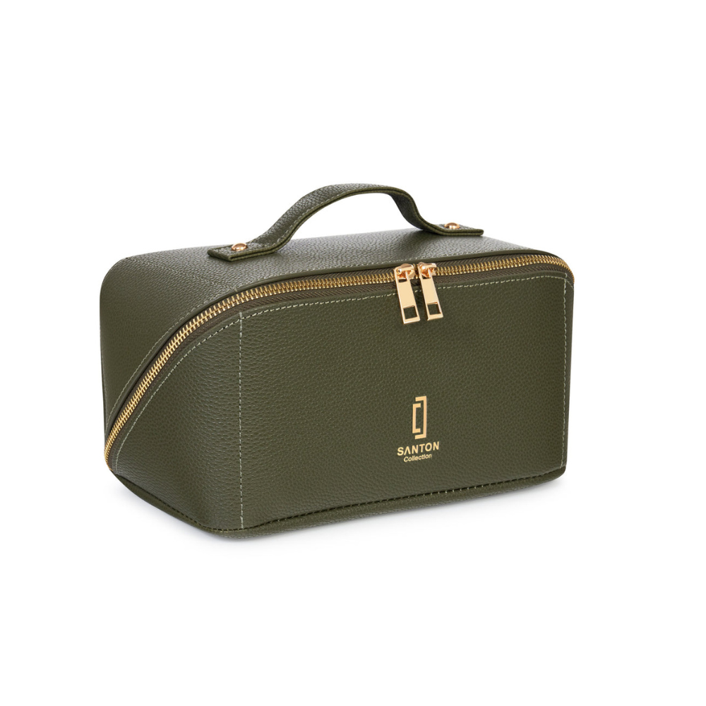 Santon Cosmetic Bag, Green