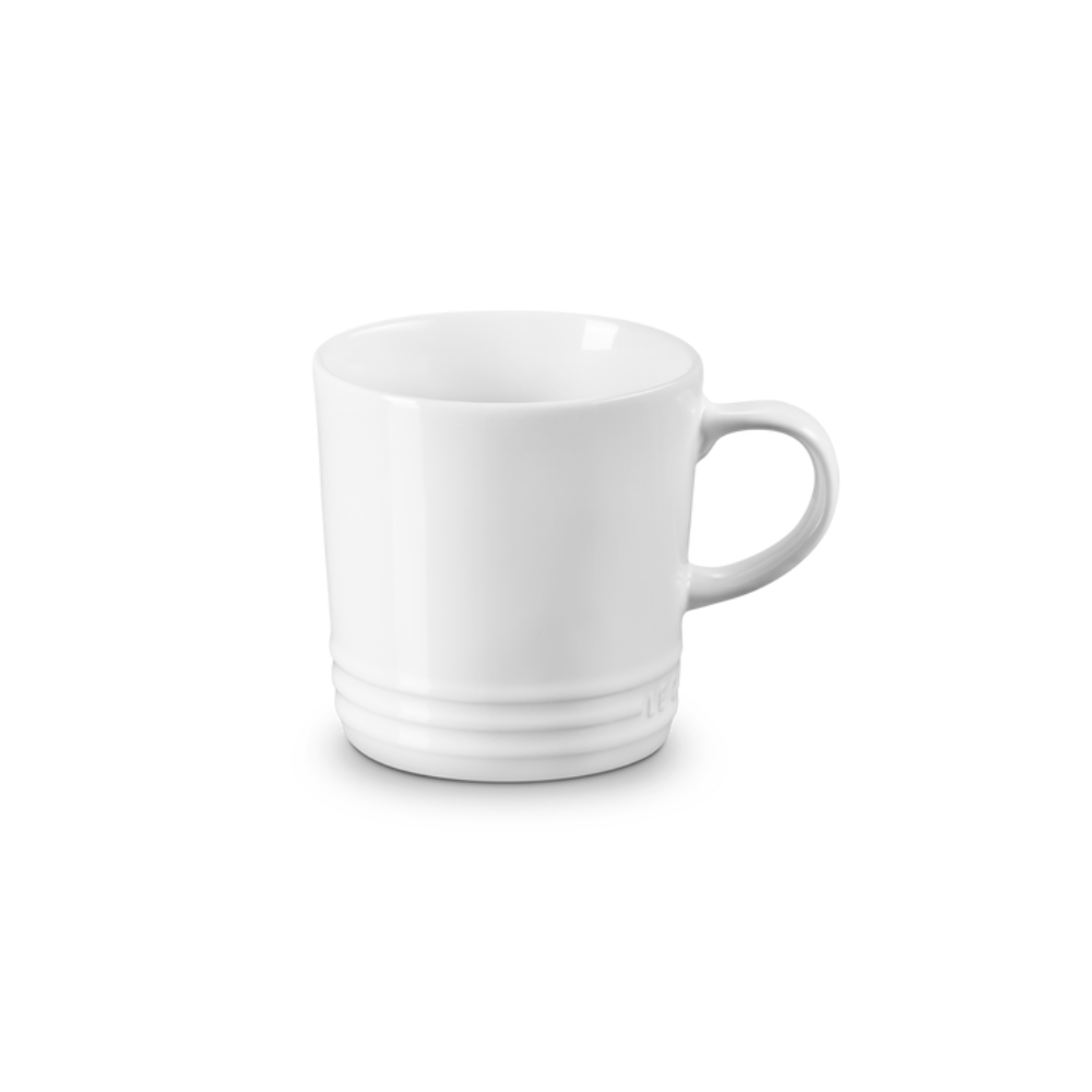Stoneware Mug, White - The Gift & Art Gallery
