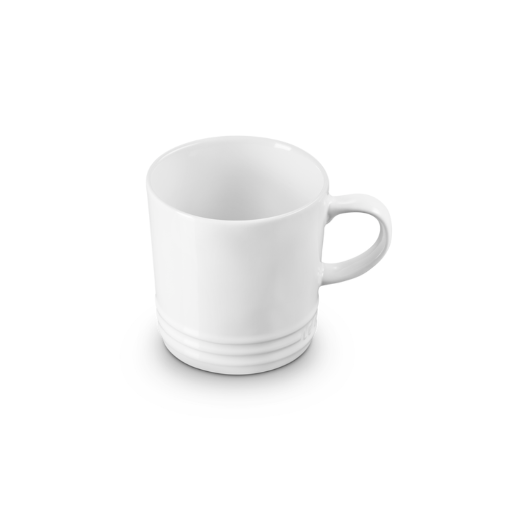 Stoneware Mug, White - The Gift & Art Gallery