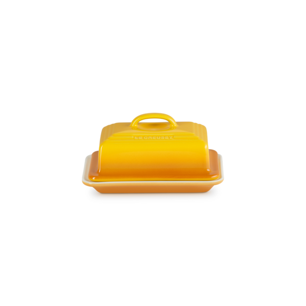 Stoneware Butter Dish, Nectar