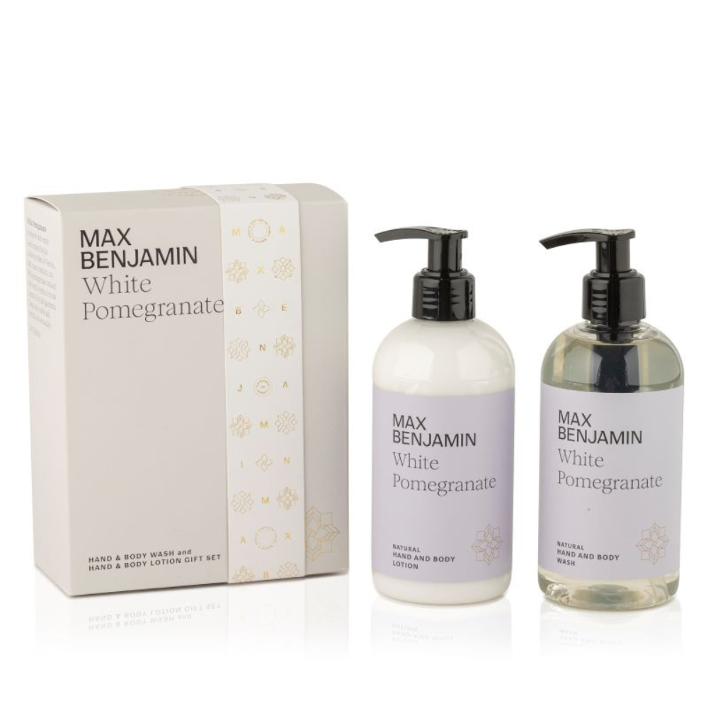 White Pomegrante Hand & Soap Gift Set - The Gift & Art Gallery