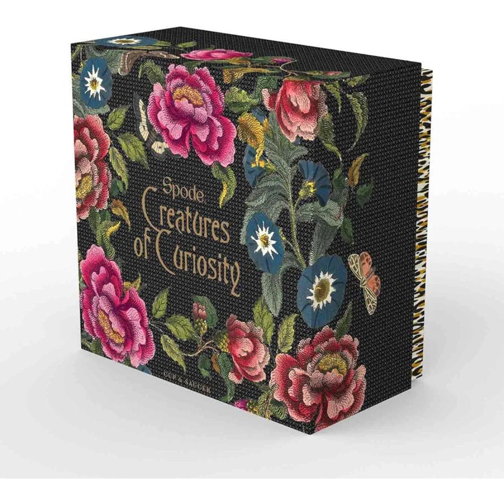 Creatures of Curiosity Floral Coupe Teacup & Saucer - The Gift & Art Gallery