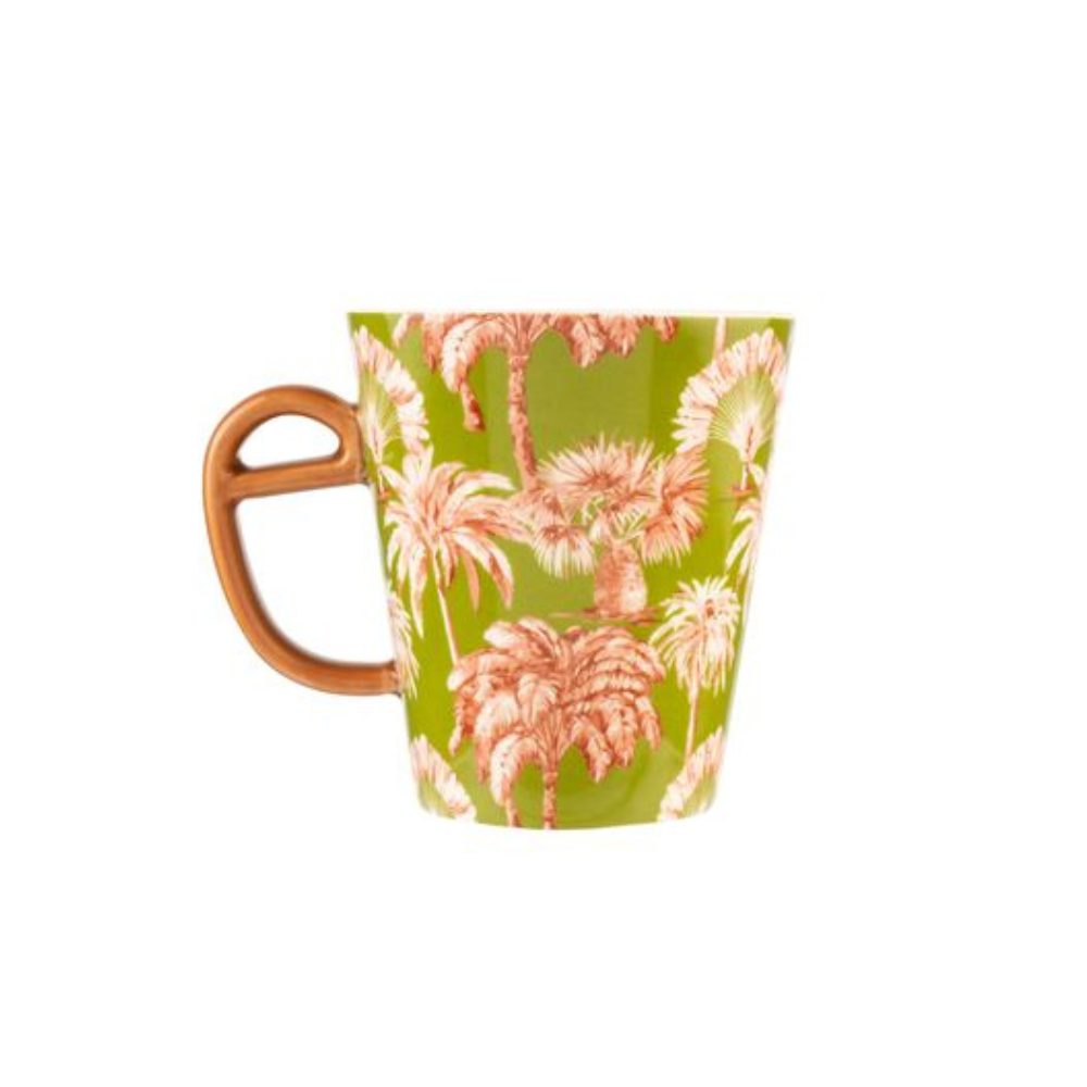 Green Palm Tall Mug