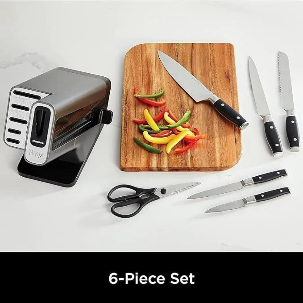 6 Piece Foodi Staysharp Knife Set