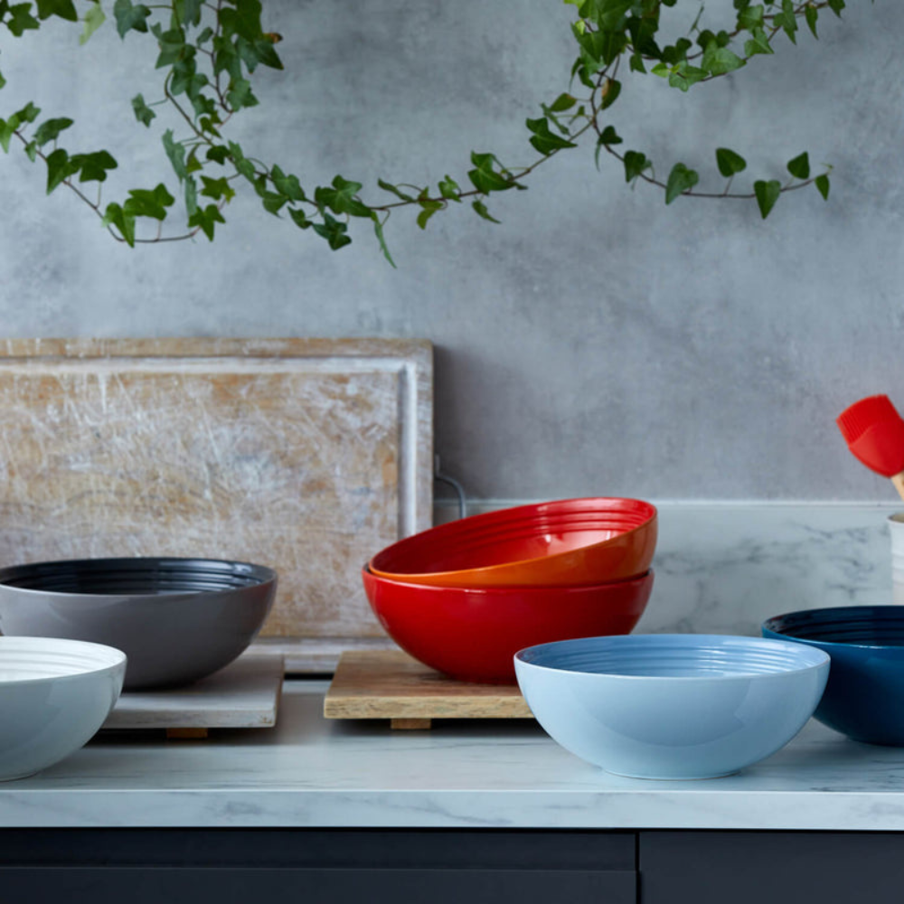 Stoneware 24cm Serving Bowl, Cerise - The Gift & Art Gallery