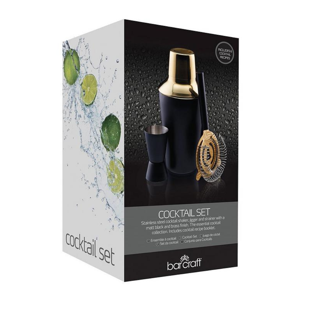 Cocktail Shaker Set - The Gift & Art Gallery