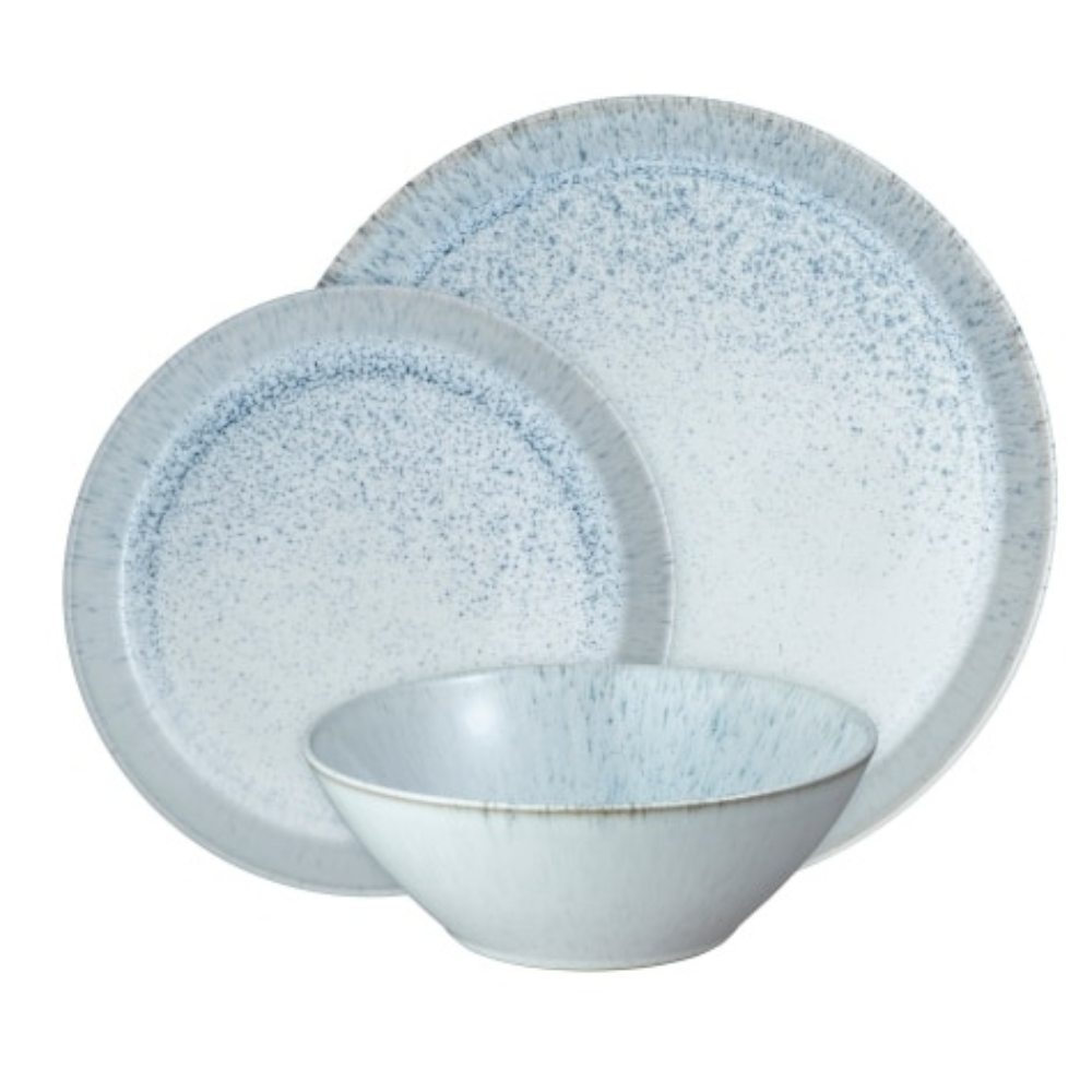 Kiln Blue 12 Piece Tableware Set - The Gift & Art Gallery