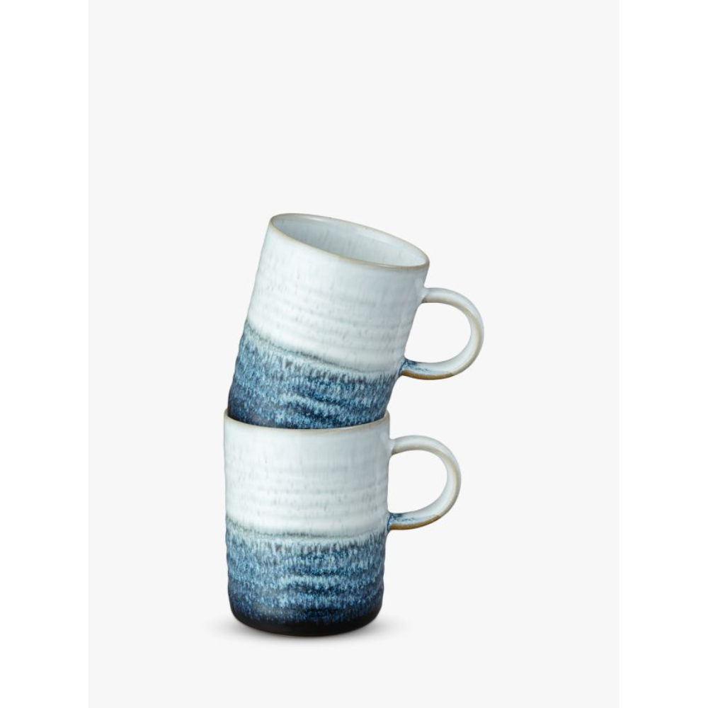Kiln Blue Set of 2 Mugs - The Gift & Art Gallery