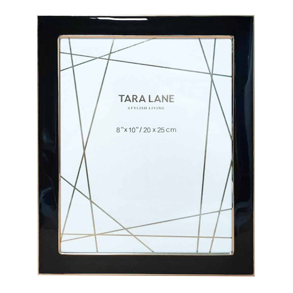 Ella Photo Frame Black/Gold