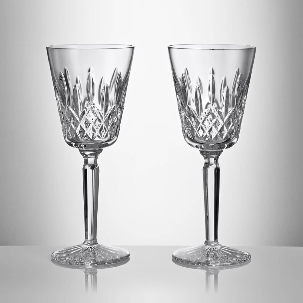 Lismore Diamond Red Wine S/2