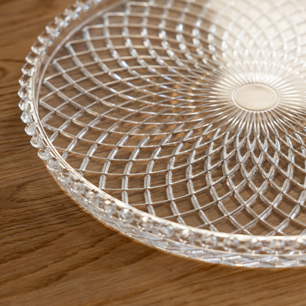 Muckross Round Beaded Tray