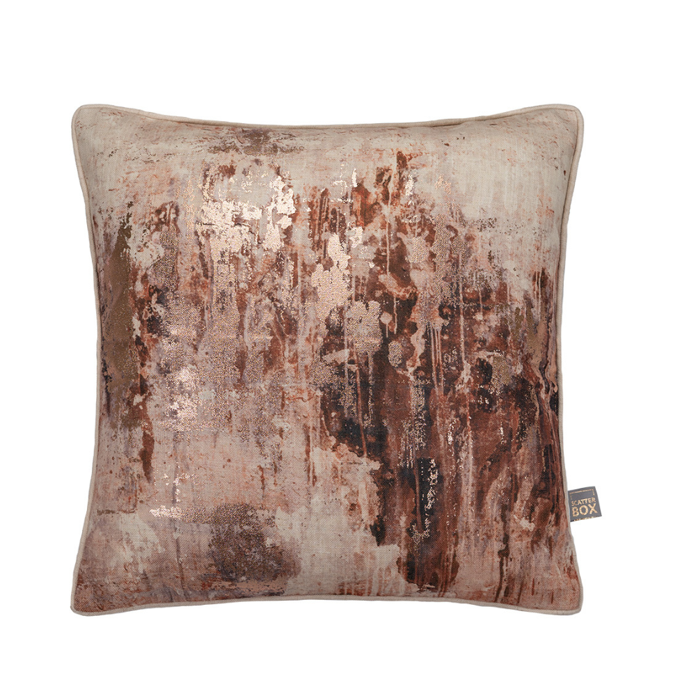 Copy of Savanna 50x50cm Cushion, Rose Gold - The Gift & Art Gallery