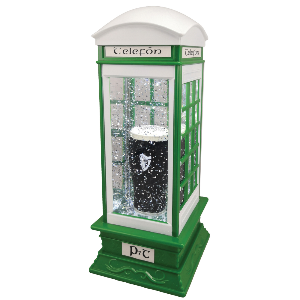 Guinness Green Telephone Box
