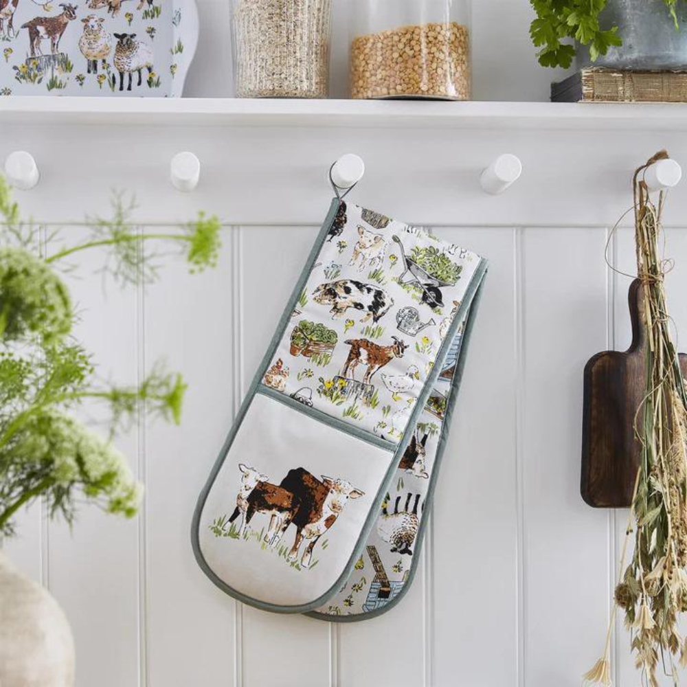 Portman Farm Double Oven Glove - The Gift & Art Gallery