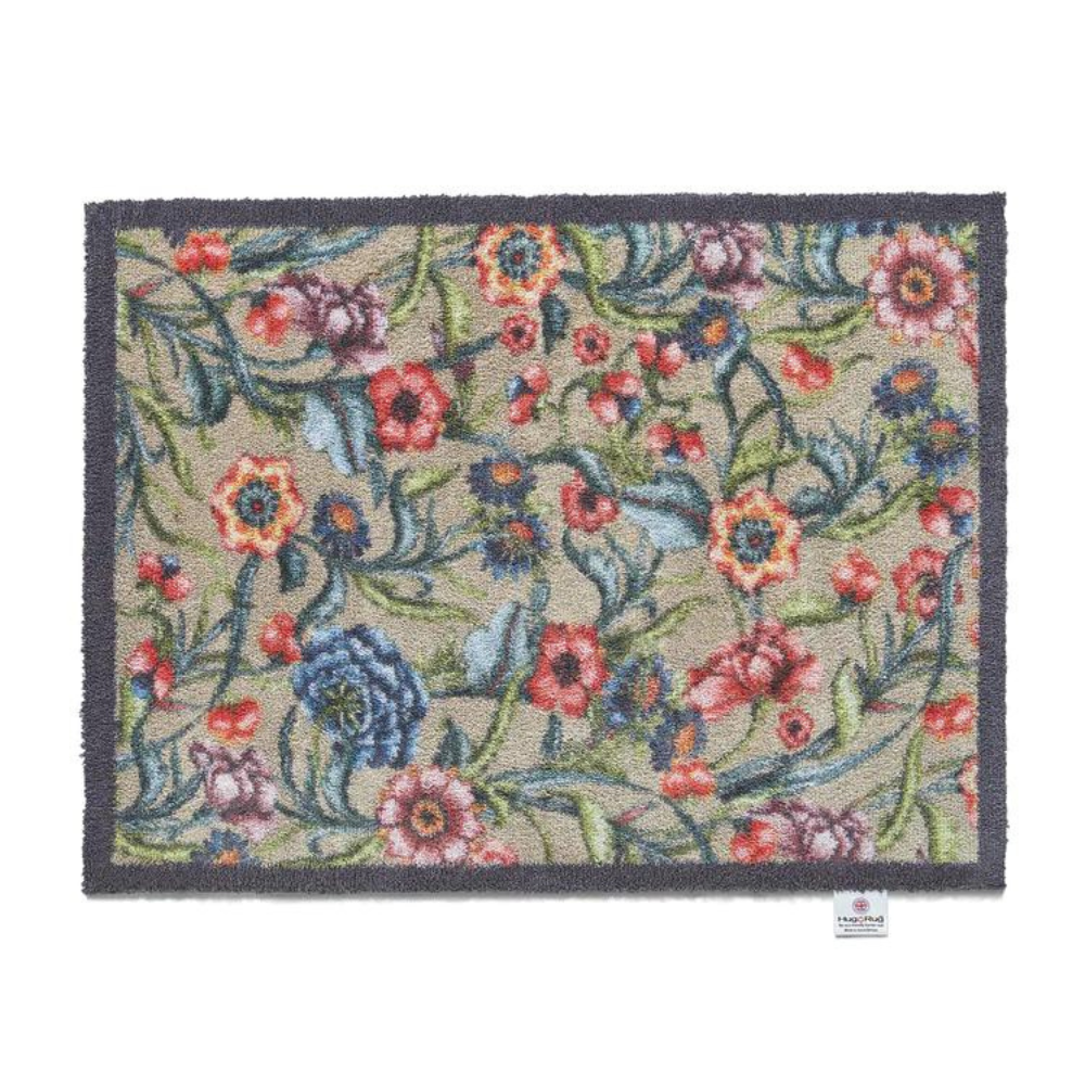 Garden Multi Floral Rug - The Gift & Art Gallery