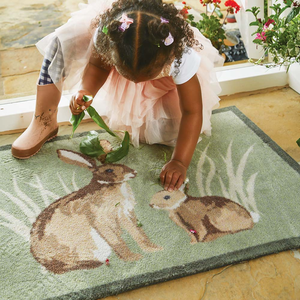 Rabbit Rug - The Gift & Art Gallery