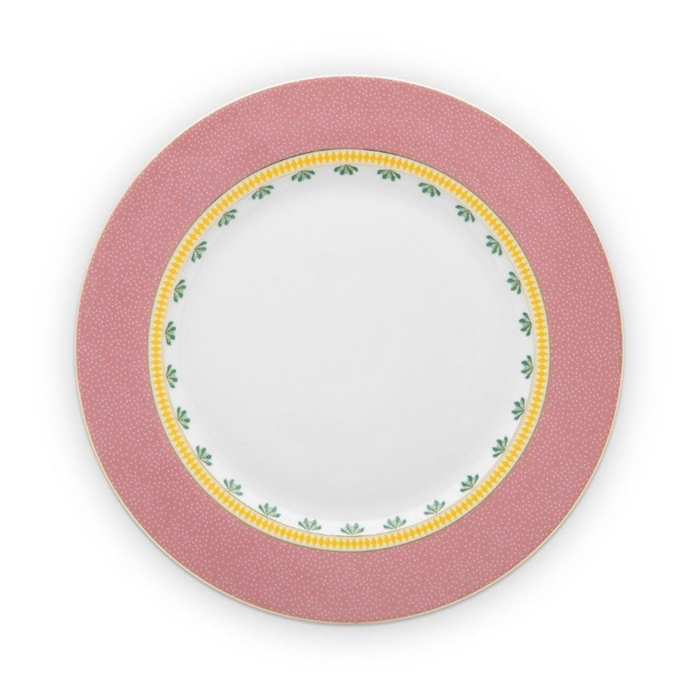 La Majorelle Dinner Plate, Pink - The Gift & Art Gallery