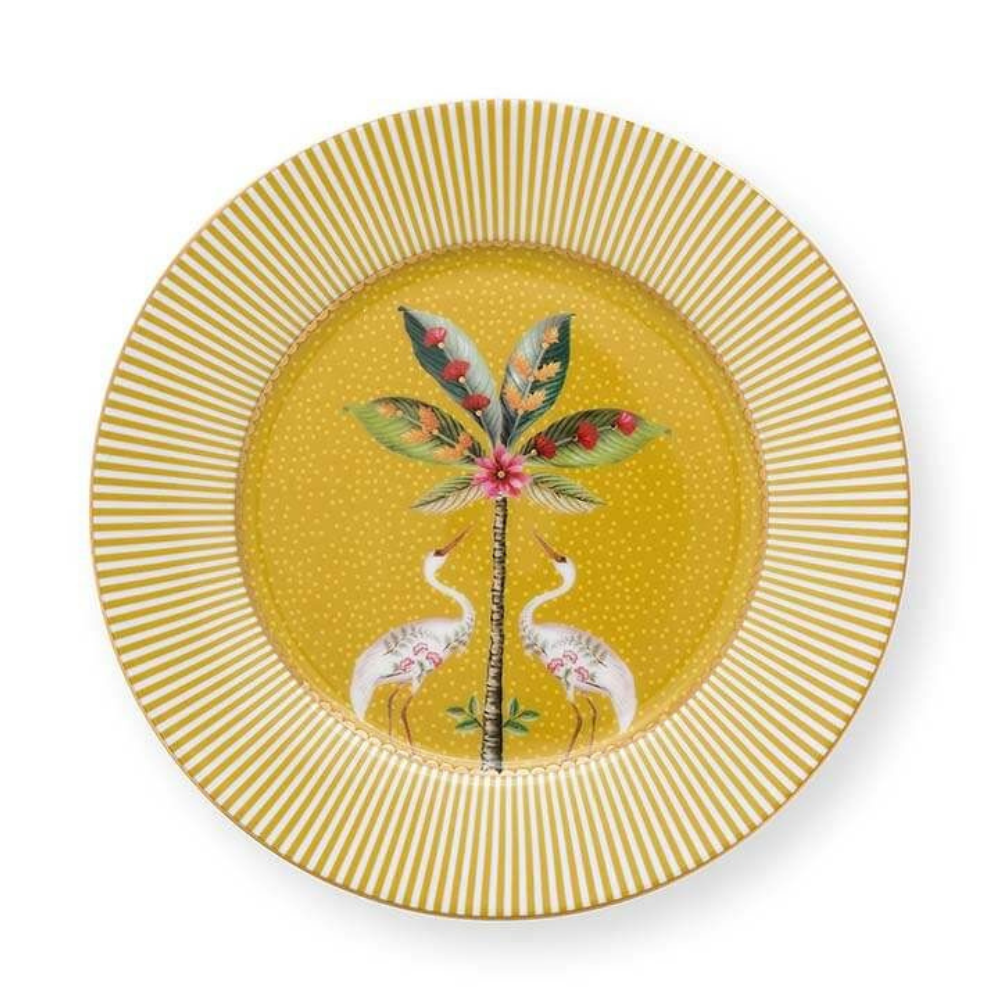 La Majorelle Pastry Plate, Yellow - The Gift & Art Gallery