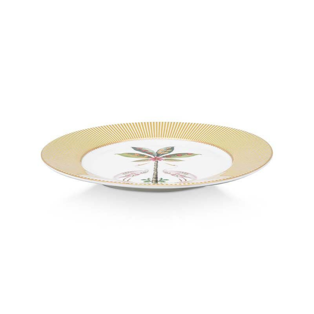 La Majorelle Breakfast Plate, Yellow - The Gift & Art Gallery