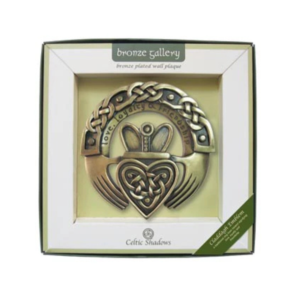 Claddagh Ring Emblem Wall Plaque