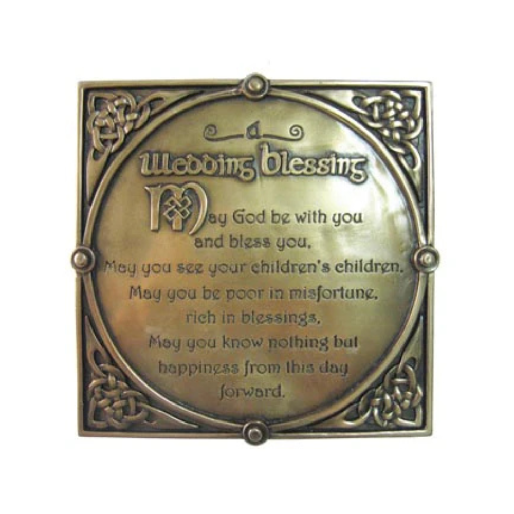 A wedding Blessing Wall Plaque
