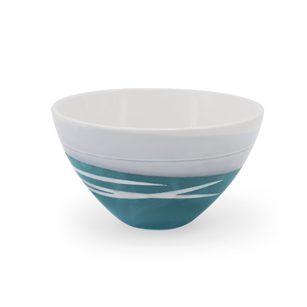 Set of 4 Bowls - Teal - The Gift & Art Gallery