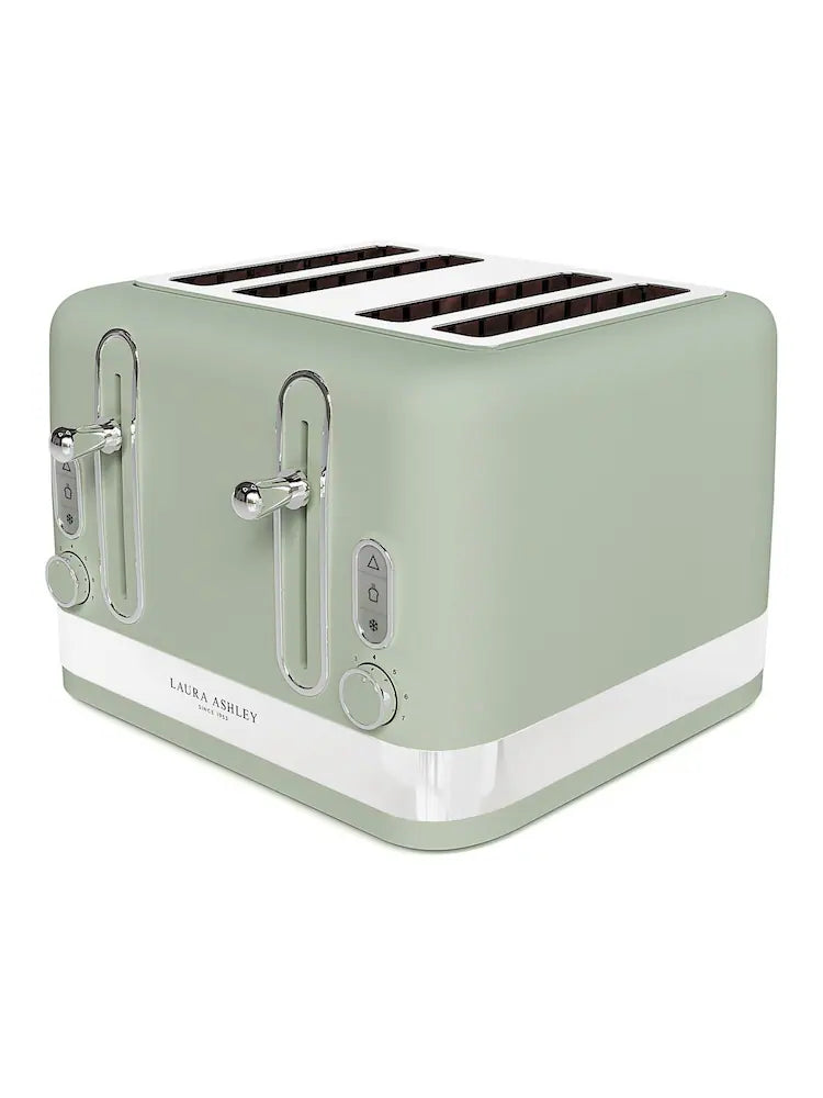 Laura Ashley Sage Green 4 Slice Toaster
