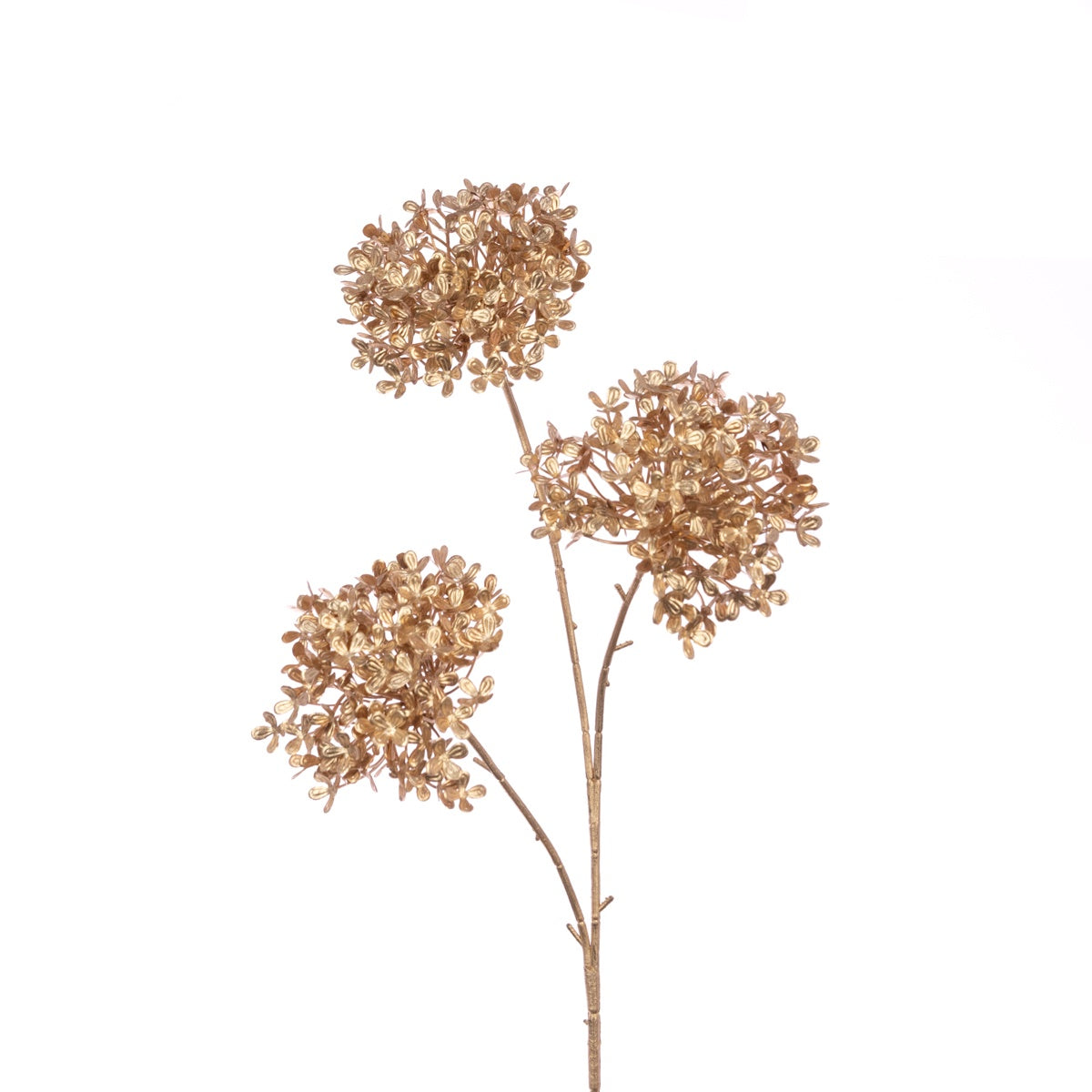 Metallic Hydrangea Spray 66cm
