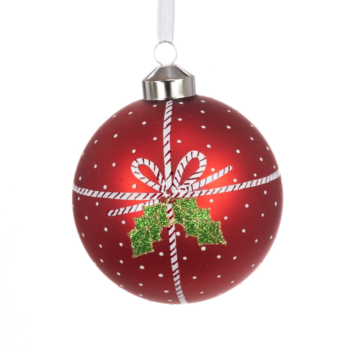 Present Bauble 10cm