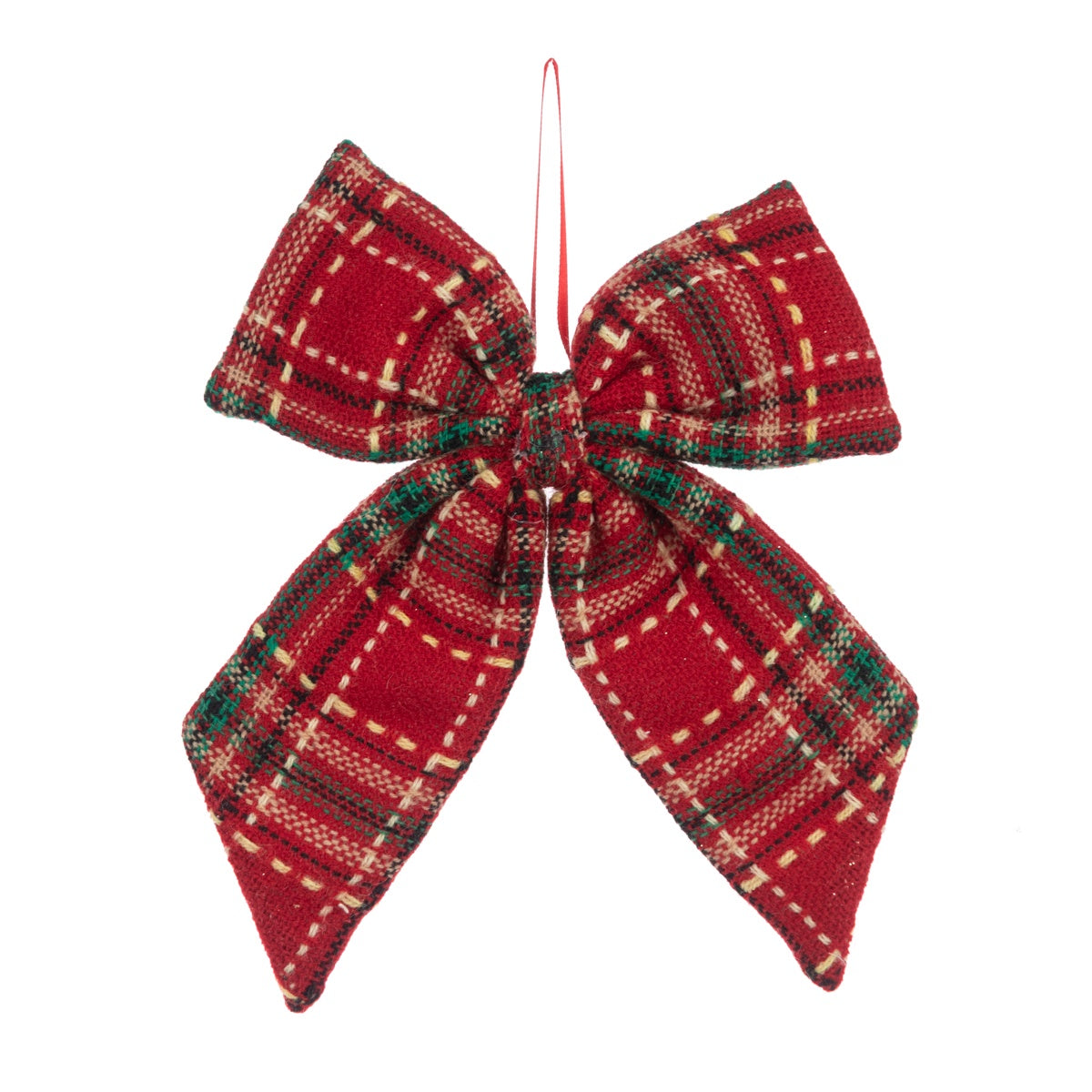 Tartan Bow 19cm