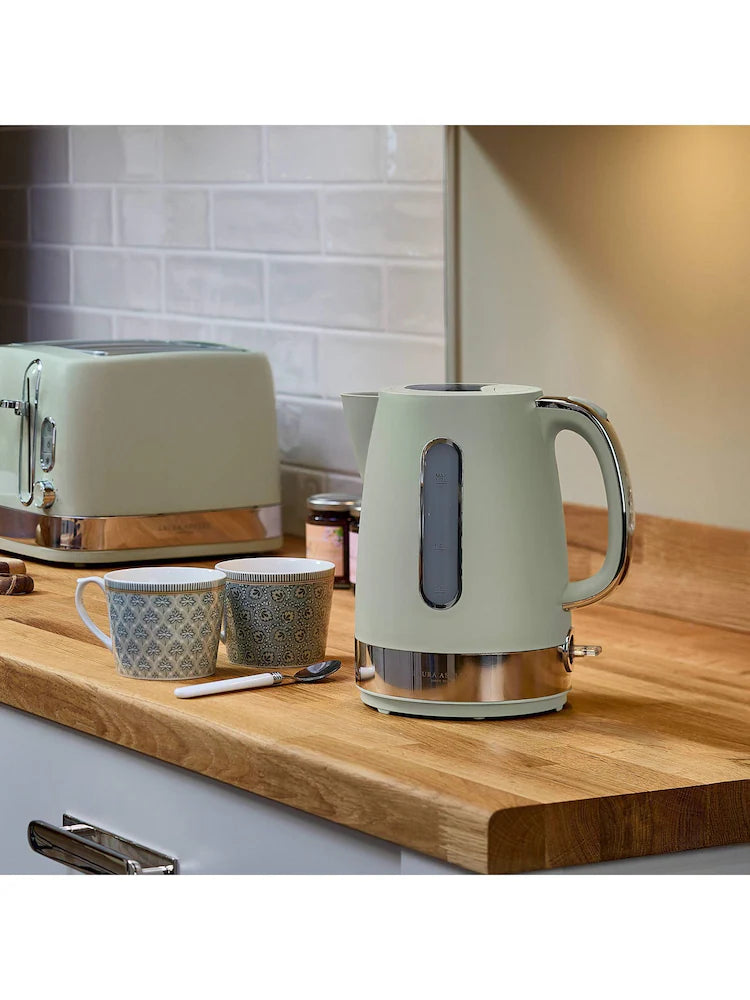Laura Ashley Sage Green Kettle