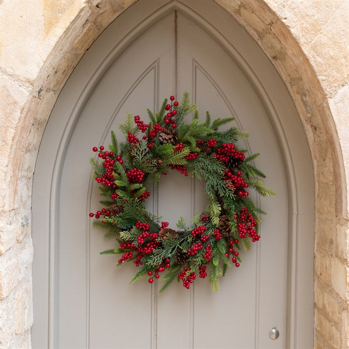 Empingham Berry Wreath 91cm