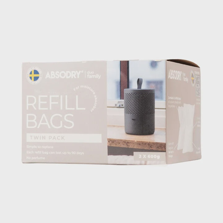 Mositure Absorber Refills, Twin Pack