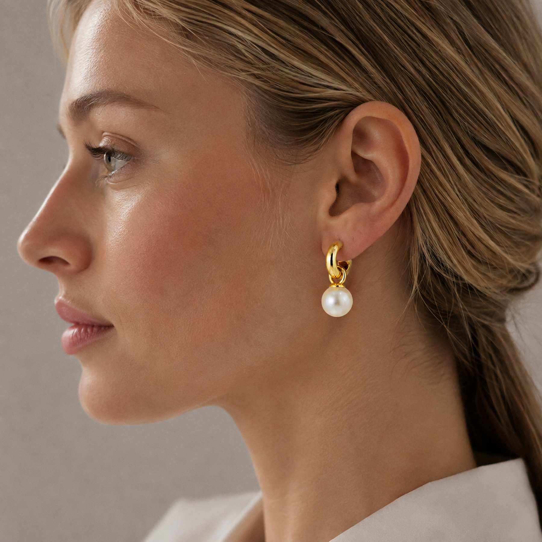 Lona Pearl Drop Earrings